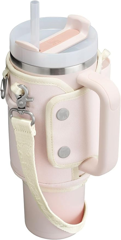 STANLEY All Day Quencher Carry All for 40 oz Tumbler with Handle | Crossbody Bag with Phone Holder Pocket, Card Sleeve & Detachable Strap | Water Bottle Carrier Bag | BPA-Free |