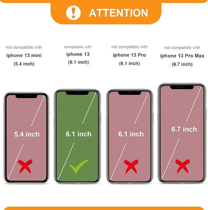 Bocasal Crossbody Wallet Case for iPhone 13, RFID Blocking PU Leather Zipper Handbag Purse Flip Cover, Kickstand Folio Case with Card Slots Holder Wrist Strap Lanyard 5G 6.1 Inch (Blue)