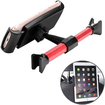 Back Tablet Holder Bracket for Tablets and Phones Headrest Mount Easy to Install Random