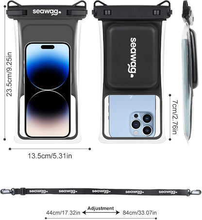 SEAWAG Smart Phone Waterproof Case 6.9" with Floating Foam