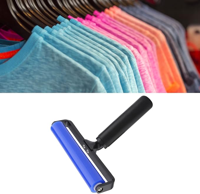 Silicone Anti-Static Roller Cleaner, Lint-Free Dust Removal Tool for Phone Laptop Tablet Glass Film Screens, 4-6-8-12 Inch