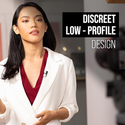 RØDE Lavalier II Premium Ultra-Low-Profile Lavalier/Lapel Microphone for Broadcast, Filmmaking, Content Creation, Location and Studio Voice Recording