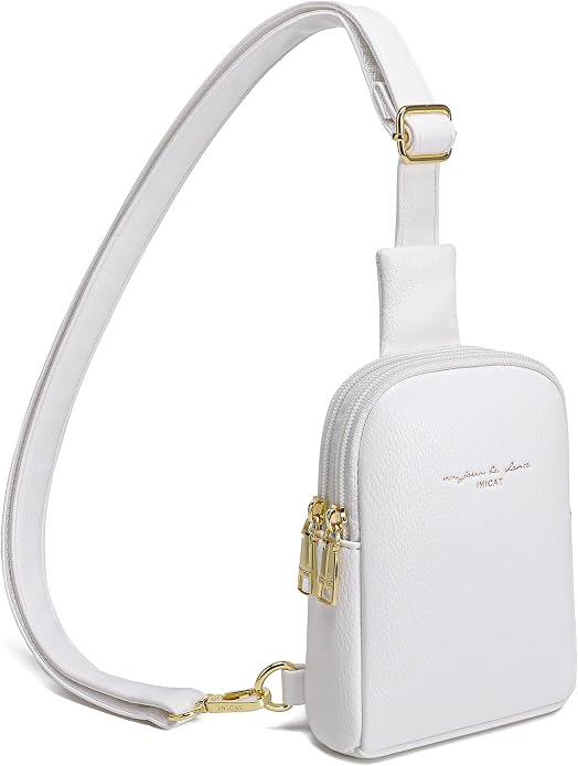 INICAT Small Sling Bag for Women Everyday & Travel Crossbody Bags Lightweight Cross Body Purses Vegan Leather