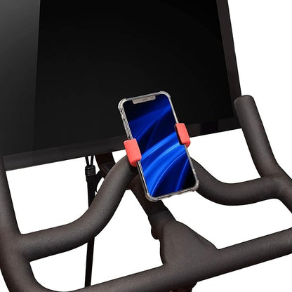 Silicone Bike Phone Holder Designed for Peloton and Exercise Bike- Cell Phone Mount for Stationary Exercise Bike Accessories