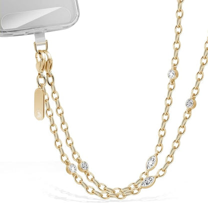 Phone Lanyard for Cellphone Case Crossbody Phone Strap Detachable Phone Charms Strap Anti Theft Necklace Holder for iPhone For Women