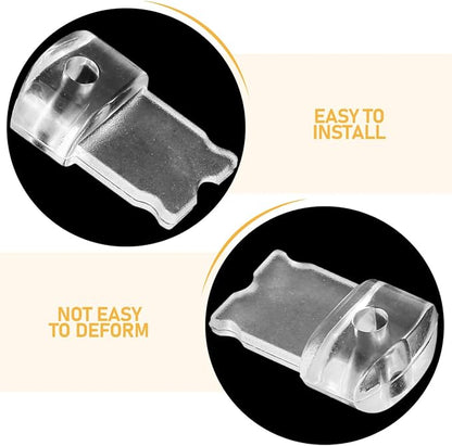 Housoutil Clear Charging Port Plugs 20Pcs Protective Dust Caps for Easy Install USB Dust Plug to Prevent Debris and Maintain Phone Port Functionality