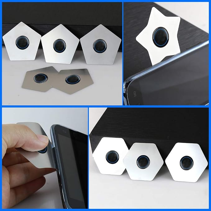 MMOBIEL 5 Pcs/Set Ultra-Thin 0,1mm Professional Stainless Steel Curved Spudger Pry Blade Repair Opening Tool