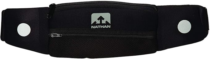 Nathan 5K Runner's Waist Pack, Nathan Running Belt Essentials for Women and Men | Smartphone Storage | Adjustable | Reflective