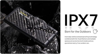 Nitecore NB Plus 10,000mAh Power Bank, Ultra Lightweight and Slim USB-C and USB-A Ports for Phones, iPads and More Travel Ready Fast Charging 5V/3A QC PD