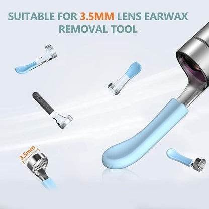 Ear Wax Removal Tool Replacement Tips, 6 pcs for Wet/Dry Earwax Cleaning, Original Ear Cleaner Camera Tips for Bebird Earsight Plus series/30S/R1/X17 Pro/D3 Pro etc