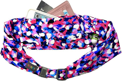 BANDI Plus Size Fanny Pack for Women - Travel-Ready Pocket Belt with Secure Hidden Money & Running Belt for Phone, Passport, Keys, & Medical Devices, Adjustable Fit, Comfortable (Vivace)