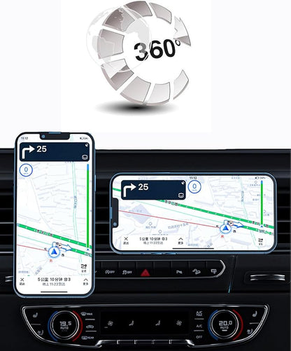 for Mazda Cx5 Phone Mount 2025 Magnetic 15W Fast Wireless Charger for Mazda Cx5 2017-present