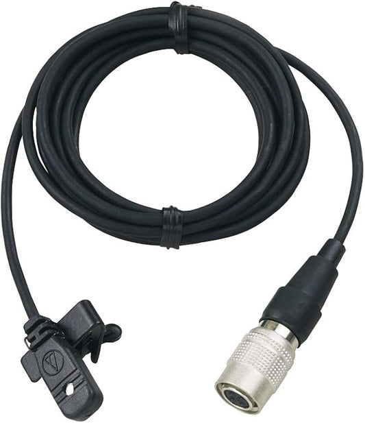 Audio-Technica MT830cW Omnidirectional Condenser Lavalier Microphone