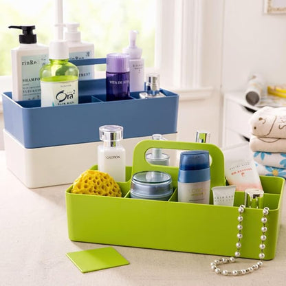 Bath caddy for baby, Bathroom Makeup organizer Countertop with Handle,Skincare Caddy for Vanity,Storage Box ,bathtub storage ,Bathroom Trays,Shower Caddies,Baby Bath Toy Organizer,Desktop storage