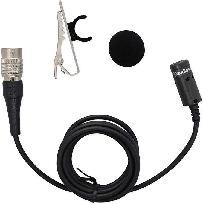 Audio-Technica Audio Technica AT829CW Lavalier Microphone for AT UniPak, black