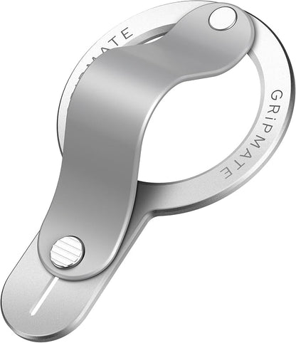 for MagSafe Phone Grip for iPhone - Magnetic Phone Ring Holder Detachable for iPhone 17 - Comfortable Finger Phone Loop Grip for Apple 16/15/14/13/12, Silver