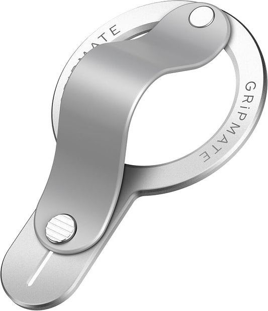 for MagSafe Phone Grip for iPhone - Magnetic Phone Ring Holder Detachable for iPhone 17 - Comfortable Finger Phone Loop Grip for Apple 16/15/14/13/12, Silver