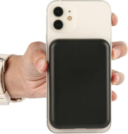 oakxco Silicone Case Compatible with Magsafe Battery Pack, Magsafe Battery Pack Cover, Scratch & Shatter Resistant, Black