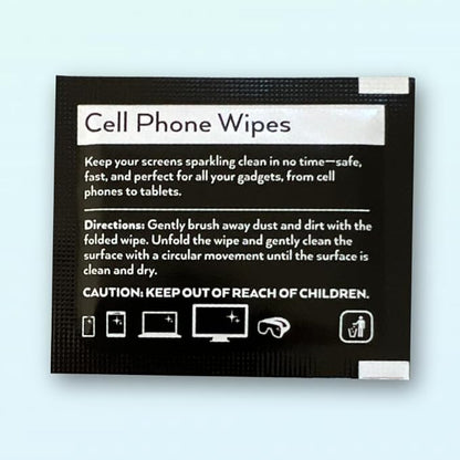 Cell Phone Wipes, 40 Pieces, Soft and Streak-Free