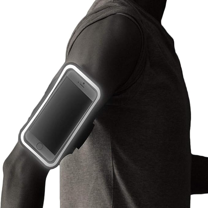 Running Armband for Samsung Galaxy A10S A20S A51 A71 A90 Adjustable Arm Case Holder for Samsung Note 10 Lite A81 M60S S11 Plus Sports Mobile Phone Bag for Exercise Gym Workout with Key Holder