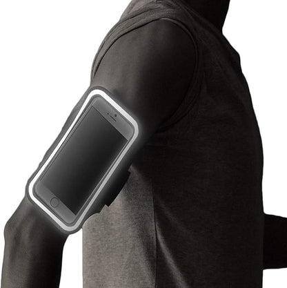 Running Armband for Apple iPhone 12 Pro 6.1" Adjustable Sport Phone Arm Case for LG K31 / Vivax Point X503 for Outdoor Exersise Biking with Key Holder
