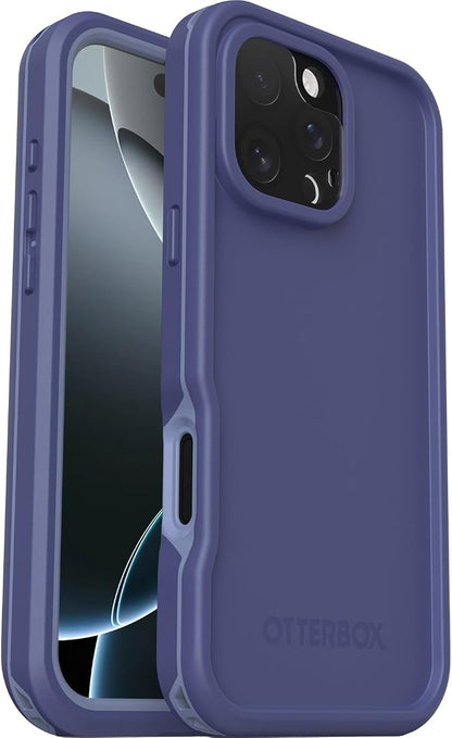 OtterBox iPhone 16 Pro Max FRĒ Series Waterproof Case with MagSafe (Designed by LifeProof) - Denver Dusk Purple, Waterproof, 60% Recycled Plastic, Sleek and Stylish