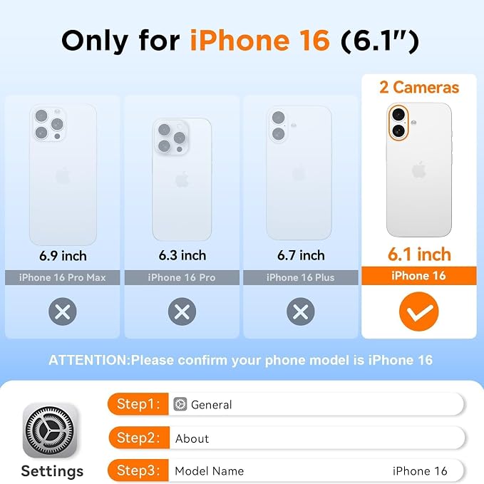 WIFORT for iPhone 16 Waterproof Case, [IP68 Underwater] [Blue Light Filter Lens] [15FT Military Shockproof], Fit for Magsafe Full Body Magnetic Frosted Phone Case with Lanyard, 6.1" Purple