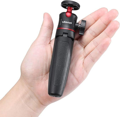 ULANZI MT-08 Extension Pole Tripod, Mini Selfie Stick Tripod Stand Handle Grip f Osmo Pocket3 Xtra Muse iPhone 17 11 Pro Max Smartphone Canon G7X Mark III Sony ZV-1 RX100 VII A6400 A6600 Cams Vlogging