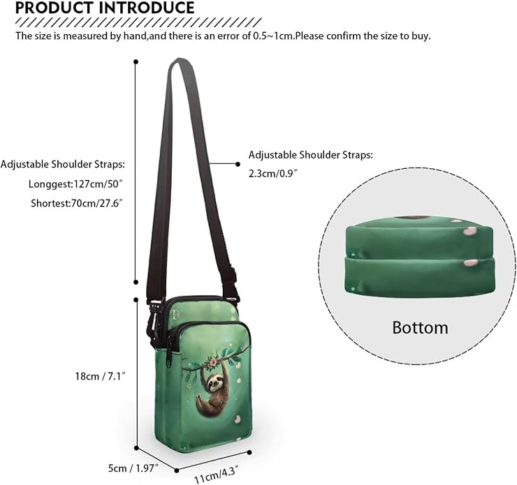 DISNIMO Small Crossbody Bags for Women Trendy Cross Body Cell Phone Shoulder Bags Purses with Adjustable Strap
