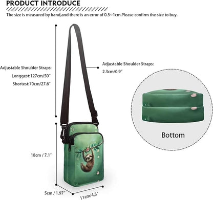 DISNIMO Small Crossbody Bags for Women Trendy Cross Body Cell Phone Shoulder Bags Purses with Adjustable Strap