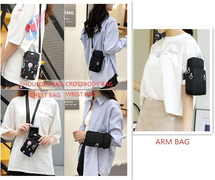 Little Purse Cell Phone Crossbody Case Bag for Pixel 6 Pro, Galaxy S22 Ultra, S21 FE, Z Fold 4, Note 20, A03S OnePlus 10 Pro