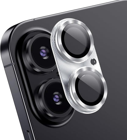 AFARER 2Pack Camera Lens Protector Film for iPhone 17,9H Tempered Glass Anti Scratch Shockproof Full Protective Case Friendly,Does not Affect Night Shots,Sliver