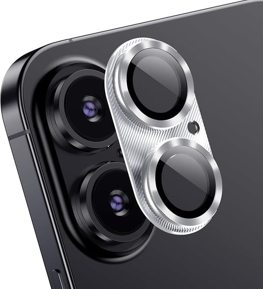 AFARER 2Pack Camera Lens Protector Film for iPhone 17,9H Tempered Glass Anti Scratch Shockproof Full Protective Case Friendly,Does not Affect Night Shots,Sliver