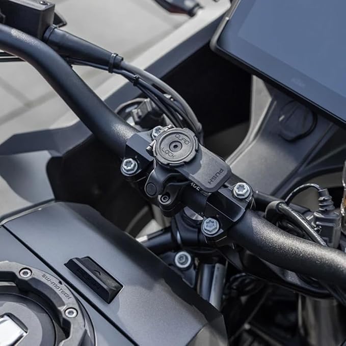 Quad Lock Handlebar Motorcycle Phone Mount PRO Kit with Vibration Dampener and MAG Universal Adaptor