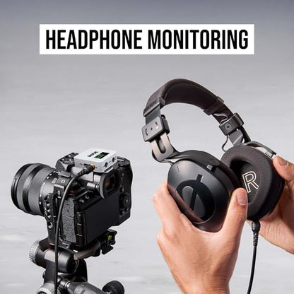 RØDE Wireless GO (Gen 3) – Compact Wireless Mic – Pristine Audio, 32-bit Float Recording, Automatic Level Control, for Phones, Cameras and Computers (White)
