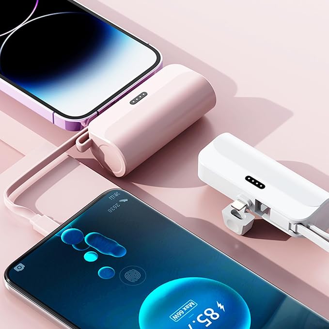 Portable Charging External Battery Mobile Batteries Case Removable Without Battery