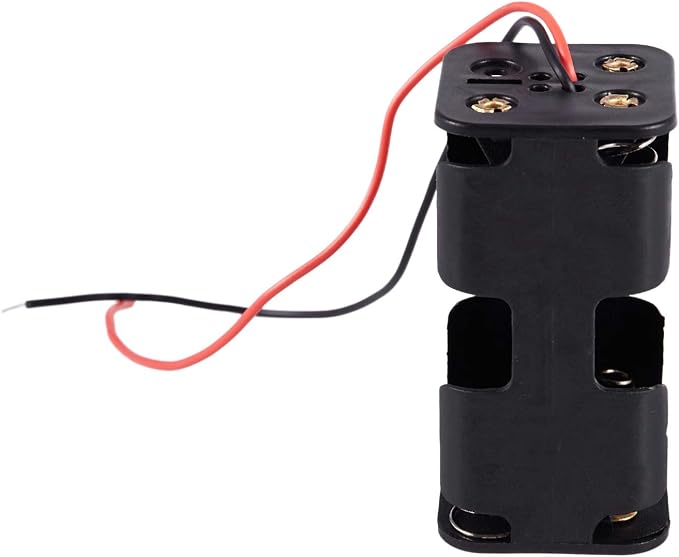 6 Pcs Battery Holder Case Box, 4 X 1.5V AA Battery & 3X 1.5V AA Battery