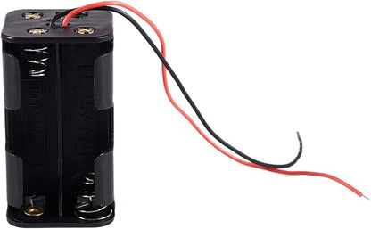 6 Pcs Battery Holder Case Box, 4 X 1.5V AA Battery & 3X 1.5V AA Battery