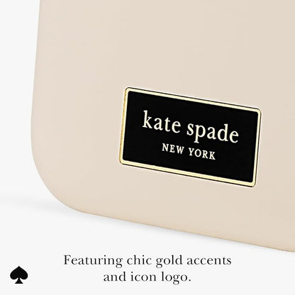 kate spade new york iPhone 17 Pro Case - Compatible with MagSafe - Designer Phone Case - Icon Perfect Beige