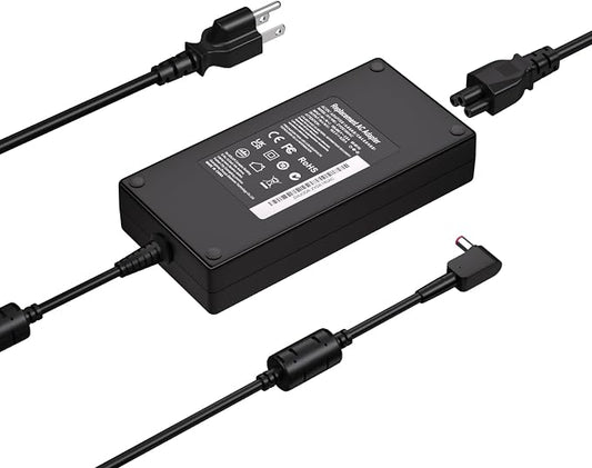 19.5V 9.23A 180W for Acer Laptop Charger Compatible with Acer Nitro 5 7 AN515-57 AN515-55 53 Predator Helios 300 G3-571 PH315-52 Triton 300 Series Laptop Power Adapter-5.5 * 1.7MM