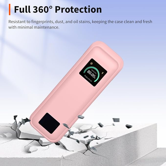 Case for Anker Prime Power Bank 20,100mAh 3-Port Portable Charger – Washable Protection Sleeve, Full Access to Charging Ports, Shockproof, Drop-Resistant, with Case-Friendly Charging[Pink]