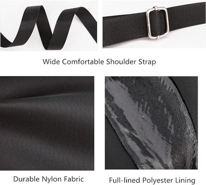 Cell Phone Armband Bag Purse with Crossover Body Shoulder Strap for Samsung Galaxy Z Fold 3 S22 Ultra S21 FE A03S A12 A32 5G A42 5G A52 5G A72 XCover Pro, Moto E G Pure Play G9 Power Pixel 6 (Purple)