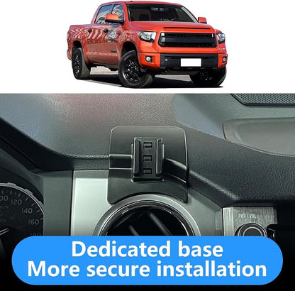 Car Phone Holder for Toyota Tundra 2014 2015 2016 2017 2018 2019 2020 2021 Auto Interior Accessories Best Cell Phones Mount Cellphone Mobile Cradle Charging Navigation Bracket Air Vent Stand