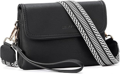 CHOLISS Small Crossbody Bags for Women, Vegan Leather Cell Phone Purse, Mini Travel Purse with Adjustable Strap Womens Gifts