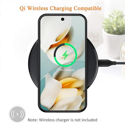 Battery Case for Google Pixel 9A, Upgraded 10000mAh Rechargeable Portable Charging Case with Wireless Charging Compatible for Google Pixel 9A (6.3 inch) Extended Battery Pack Charger Cover (Black)