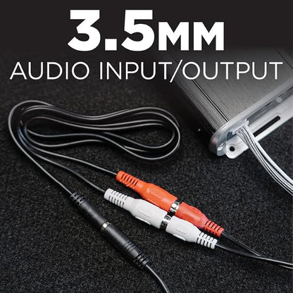NVX XUBT3 Universal Bluetooth Audio Receiver & Volume/Playback Controller Knob for Cars, Trucks, Motorcycles, ATVs & Boats