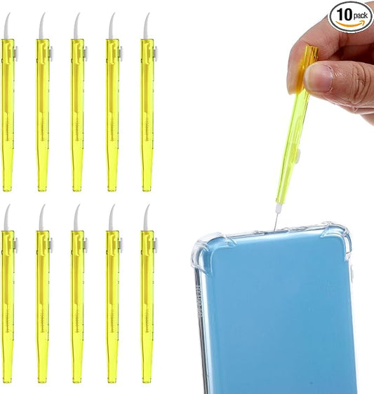 10 Pcs Phone Charge Port Cleaning Tool Kit Anti-Clogging Mini Brushes Cleaner Charging Port Cleaner Dual Side Multifunction Tools for Phone Camera Lens Speaker and Receiver