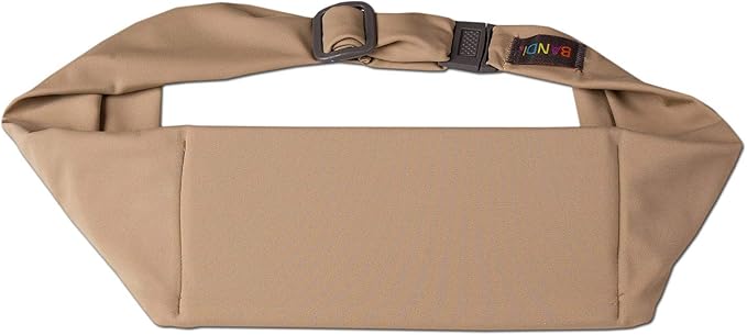 BANDI Running Belt for Women & Men – USA Made No-Bounce Adjustable Waist Pack & Secure Fanny Pack – Fits All Phones, Gels & Essentials – Zipper-Free, Medical Device Friendly