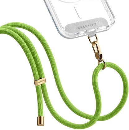 CASETiFY 6mm Rope Cross Body Strap with Card - Kiwi