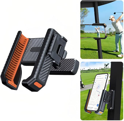 Joyzan Magnetic Gym Phone Holder, Strong Magnets Smartphone Mount Ring Attach to Metal Surface 360°Adjustable Workout Equipment Men Women Smartphones Recording Fitness Exercise Training Hands Free